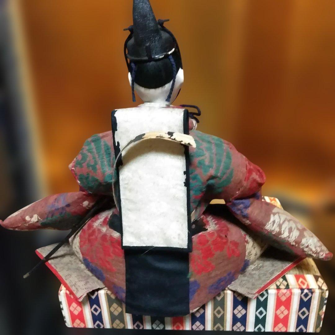 古い雛人形　古い親王飾り