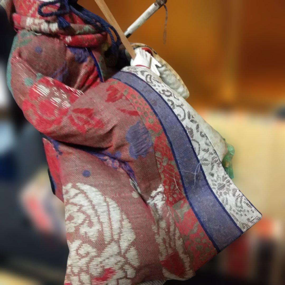 古い雛人形　古い親王飾り