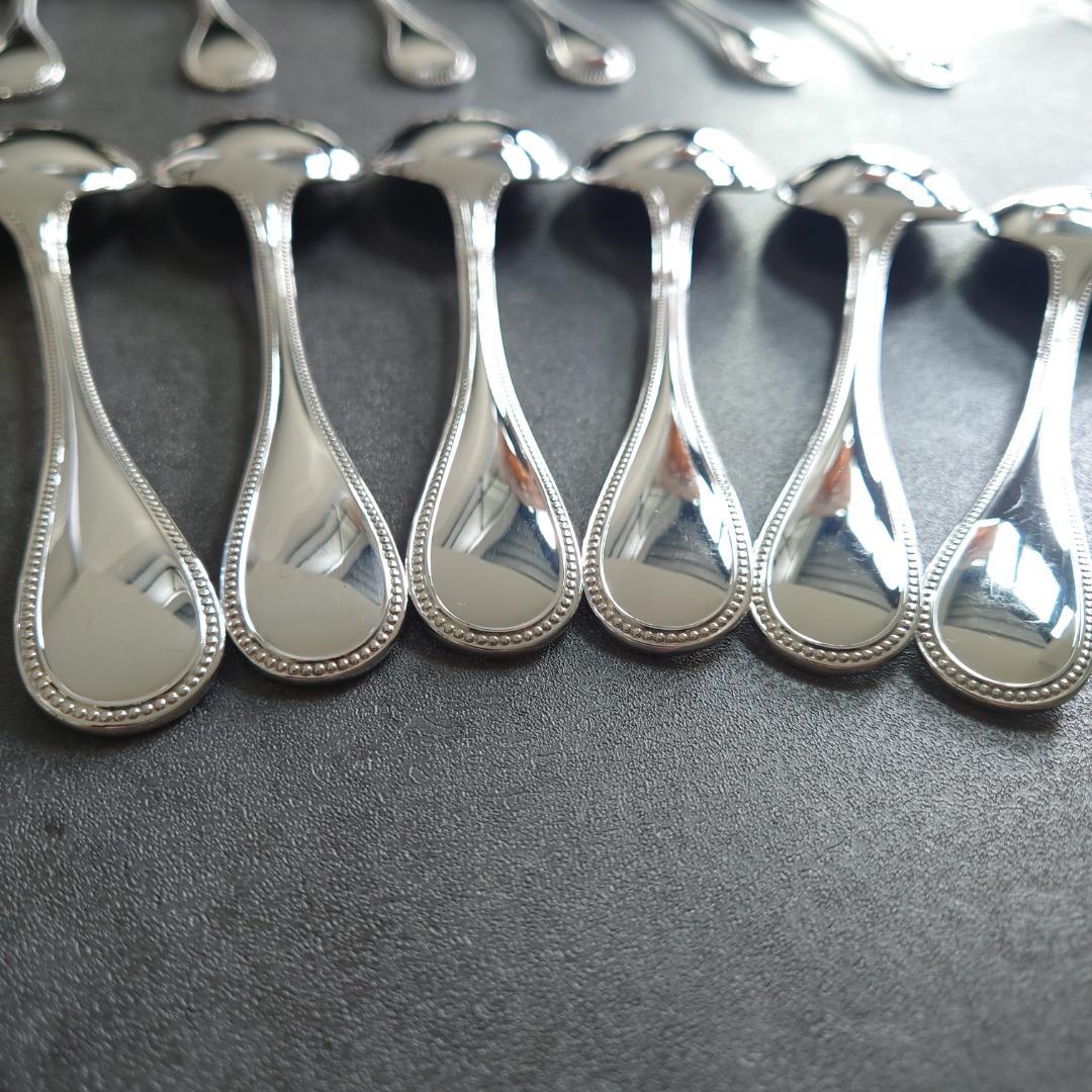 希少 美品 クリストフル パール コンソメスプーン 12点