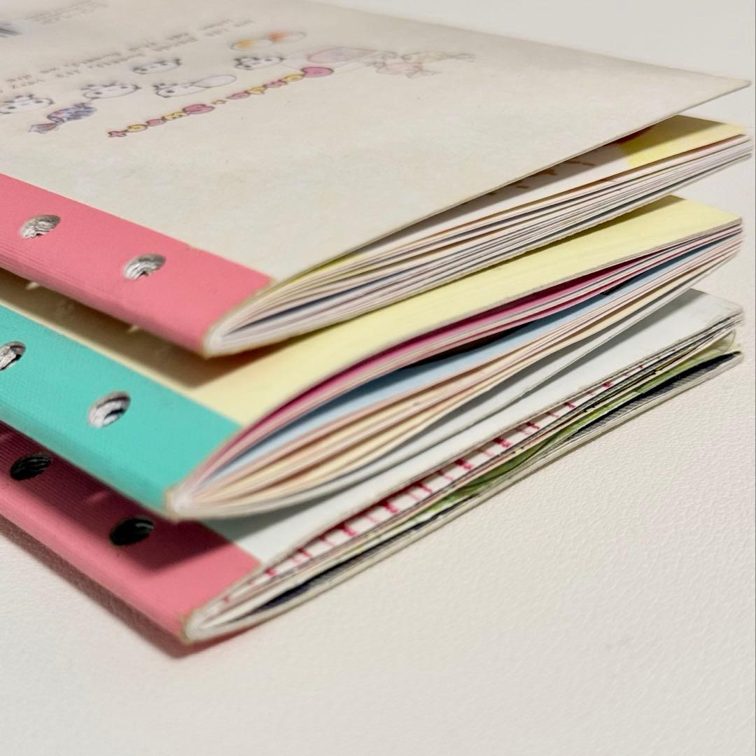 平成 レトロ シール帳 クーリア ハムスター パンダ うさぎ ②