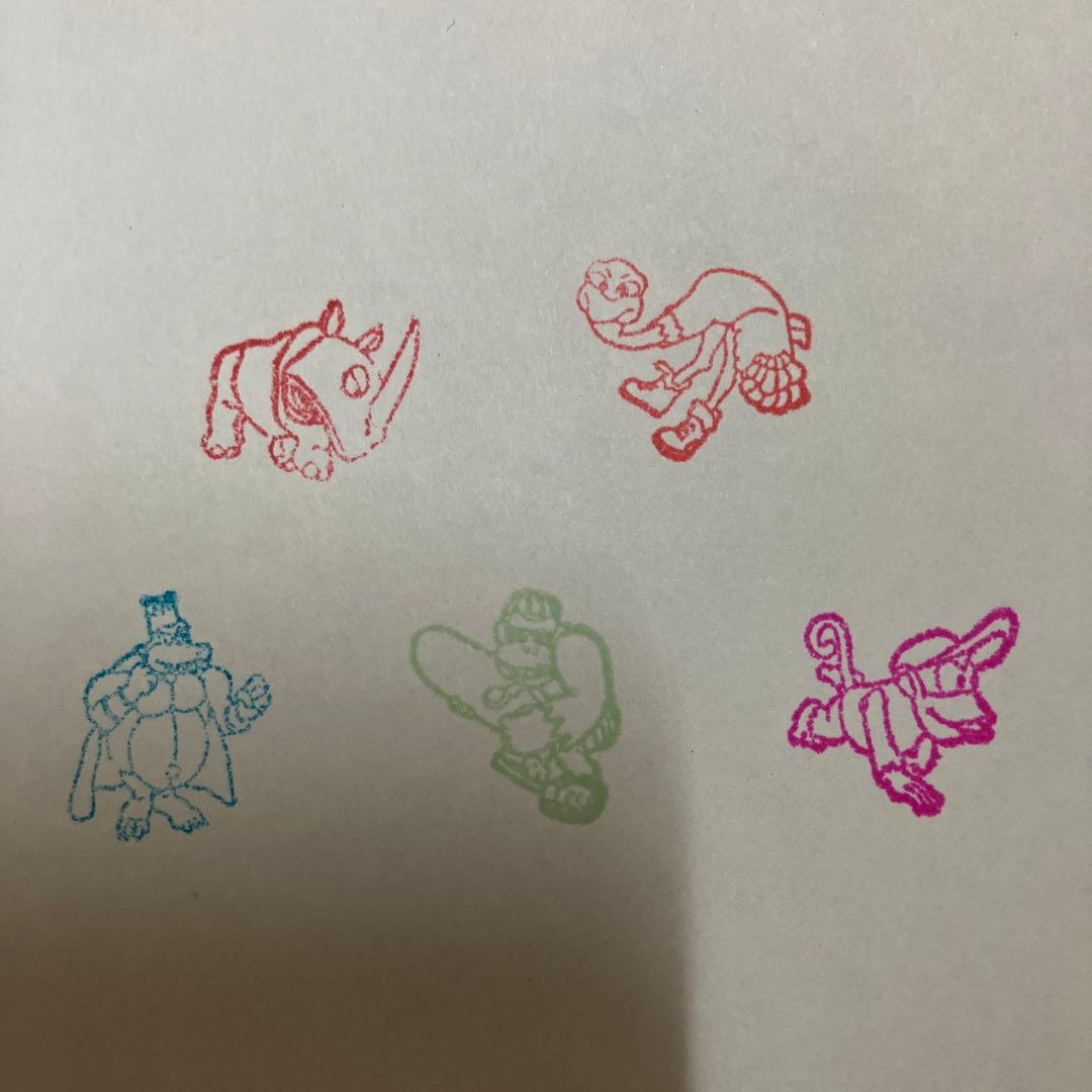 ドンキーコング フィギュアスタンプセット