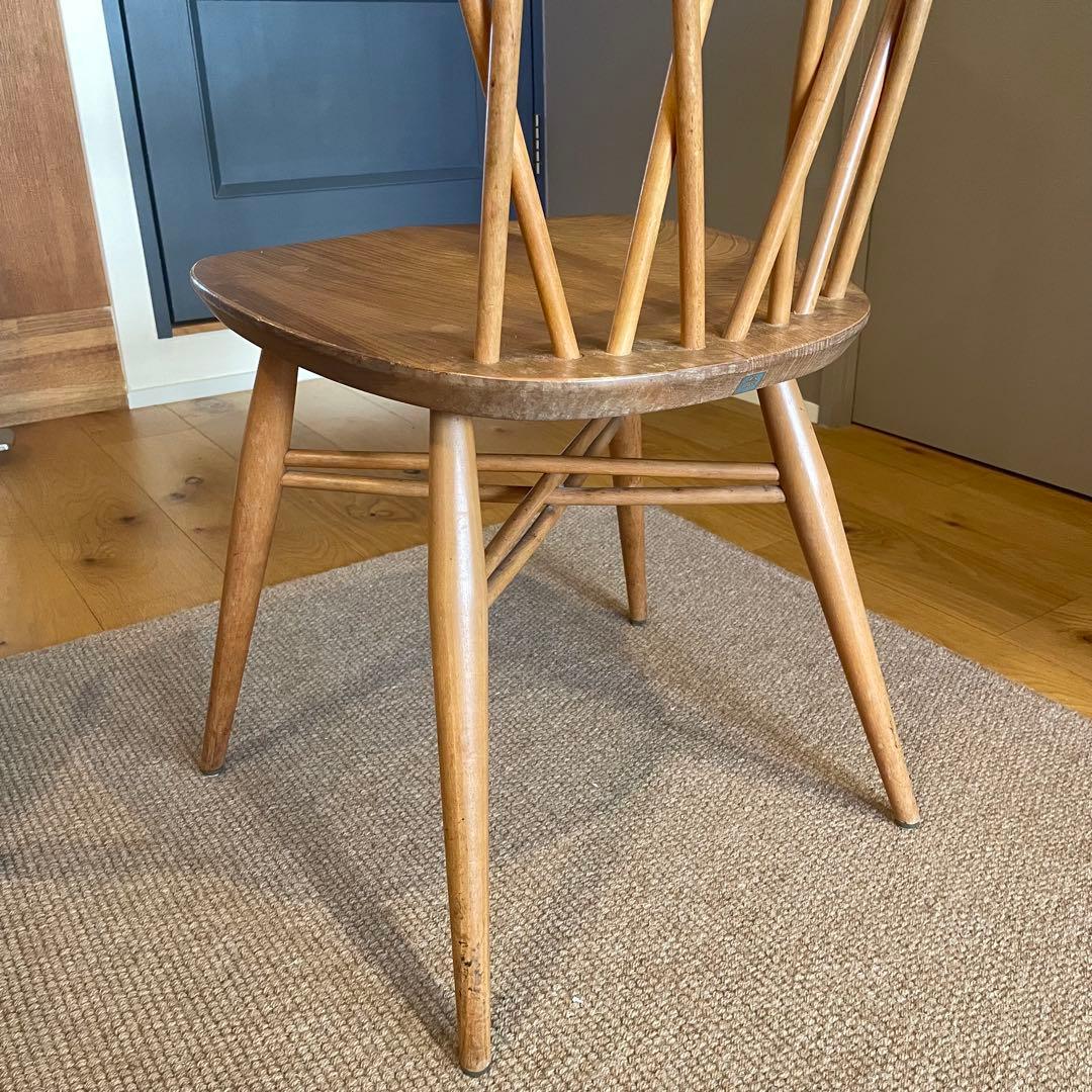 4444v42e　アーコール　クロスバックチェア　刻印ラベルあり