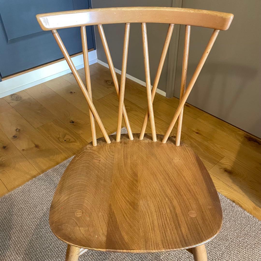 4444v42e　アーコール　クロスバックチェア　刻印ラベルあり