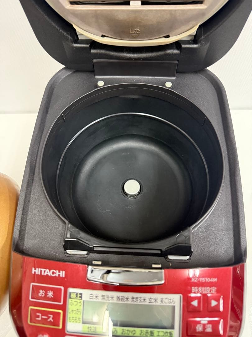 日立圧力&スチームIHジャー炊飯器2021年製 RZ-TS104M