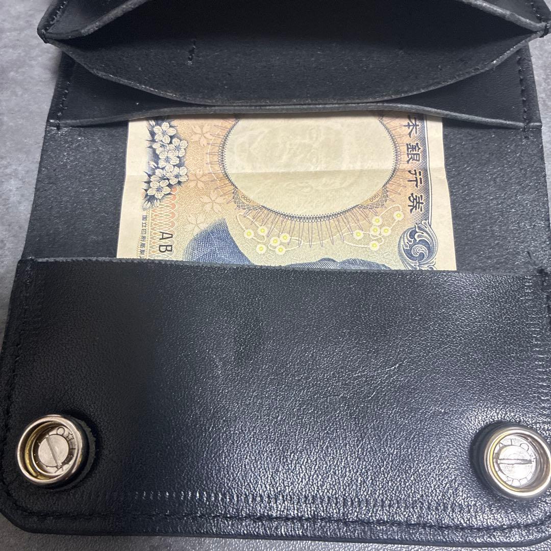 トラッカーウォレット ショートサイズ シルバーアポロコンチョカスタム 最安値！