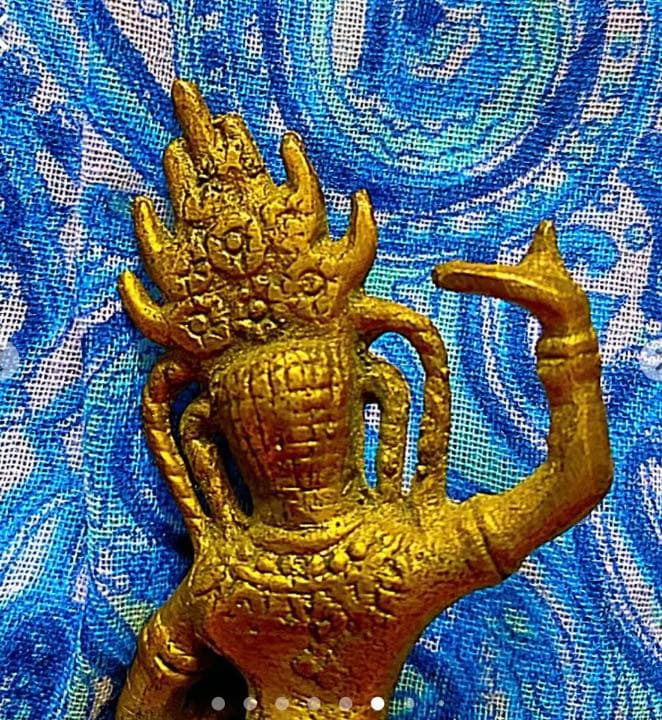 金運爆上げ　特別祈祷　タイの法鈴　縦10cm ビシュヌ神