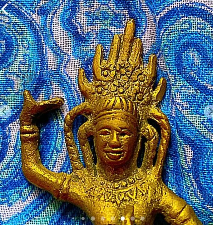 金運爆上げ　特別祈祷　タイの法鈴　縦10cm ビシュヌ神