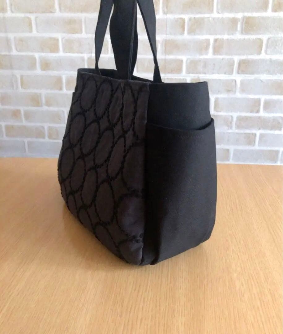 ハンドメイド　ミナペルホネン タンバリン トートバッグ