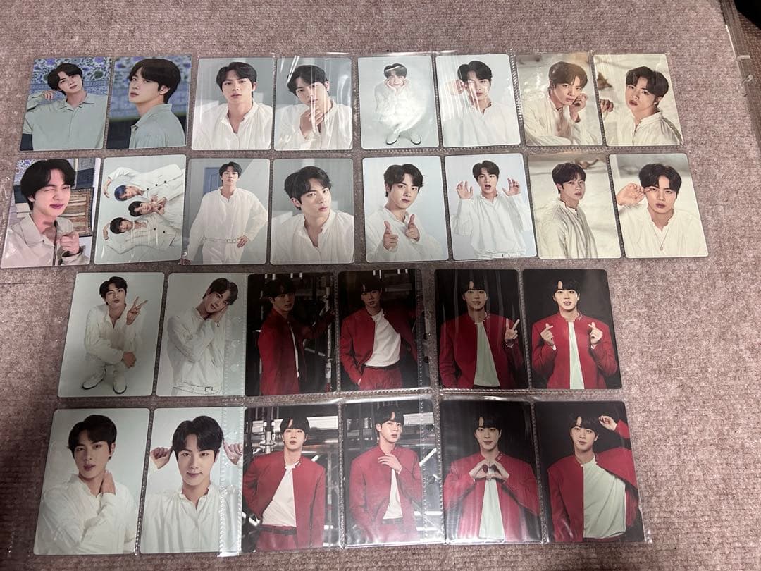 BTS Jin トレカ108枚 ポストカード6枚 まとめ売り
