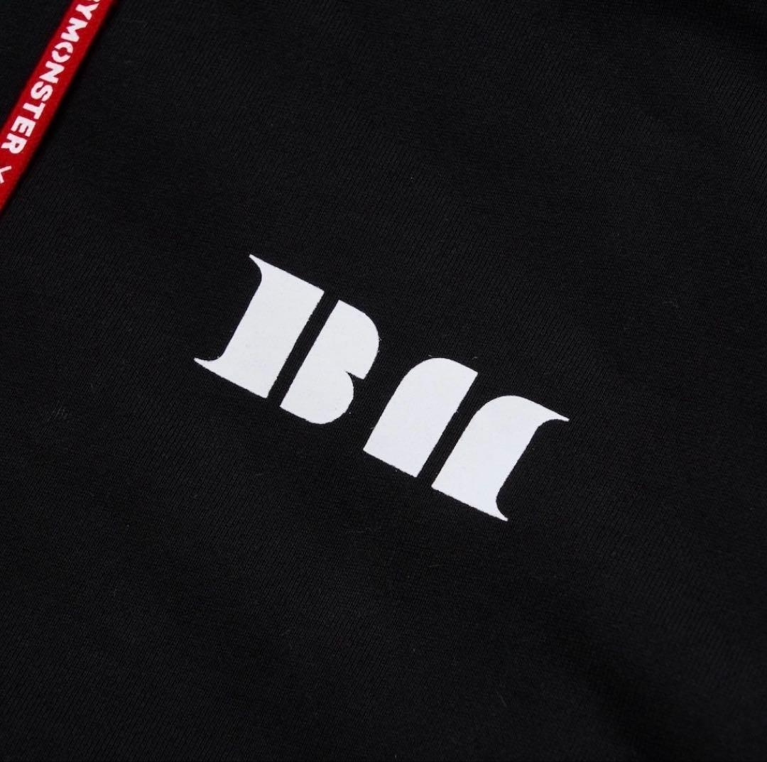 BABYMONSTER x KUROMI ジップパーカー ブラック L