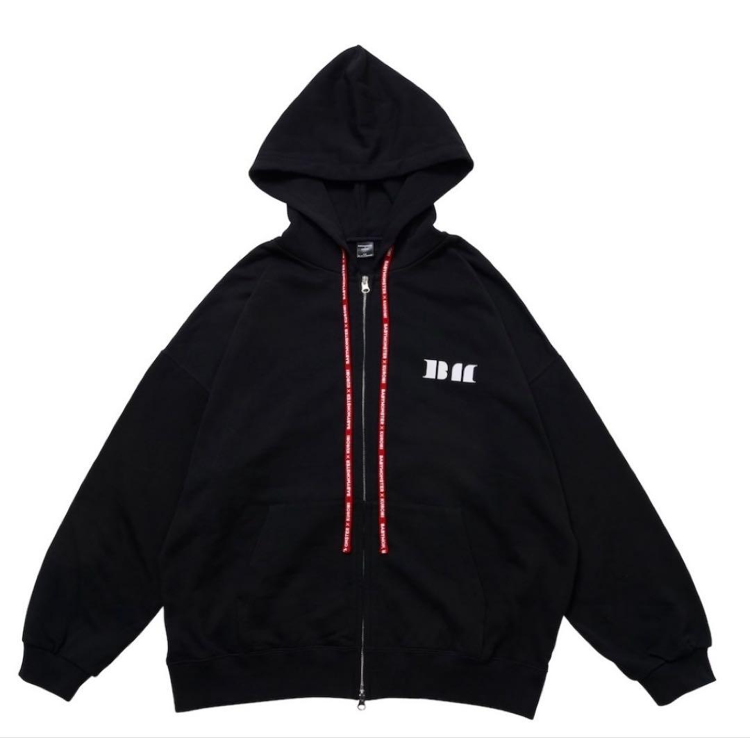 BABYMONSTER x KUROMI ジップパーカー ブラック L