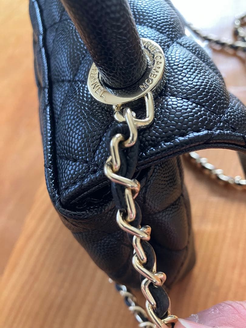 【非売品】CHANEL ブラック キルティング ミニショルダーバッグ