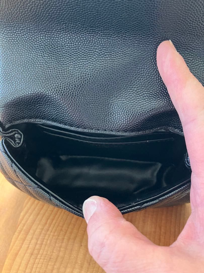 【非売品】CHANEL ブラック キルティング ミニショルダーバッグ