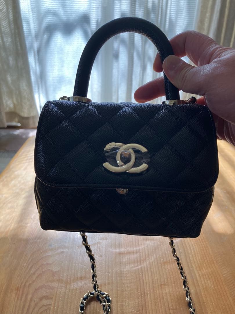 【非売品】CHANEL ブラック キルティング ミニショルダーバッグ