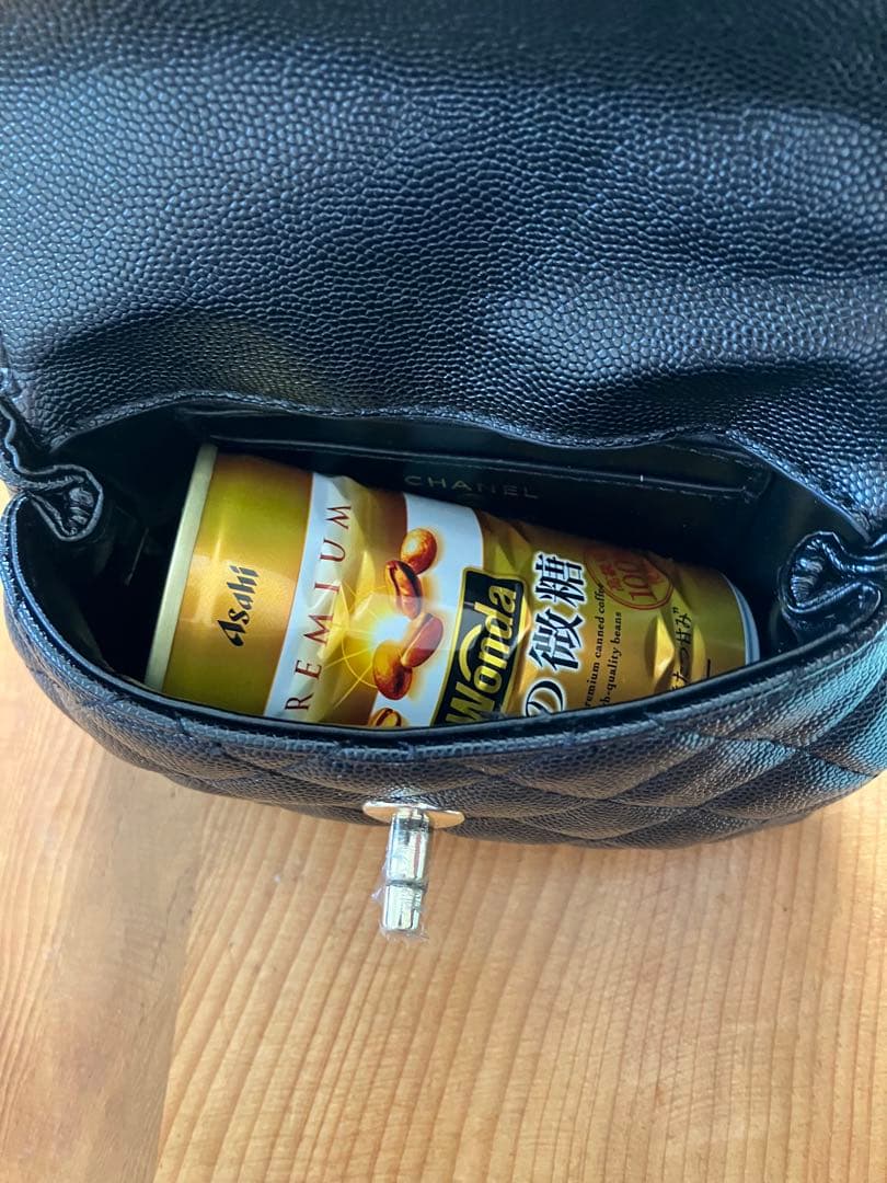 【非売品】CHANEL ブラック キルティング ミニショルダーバッグ