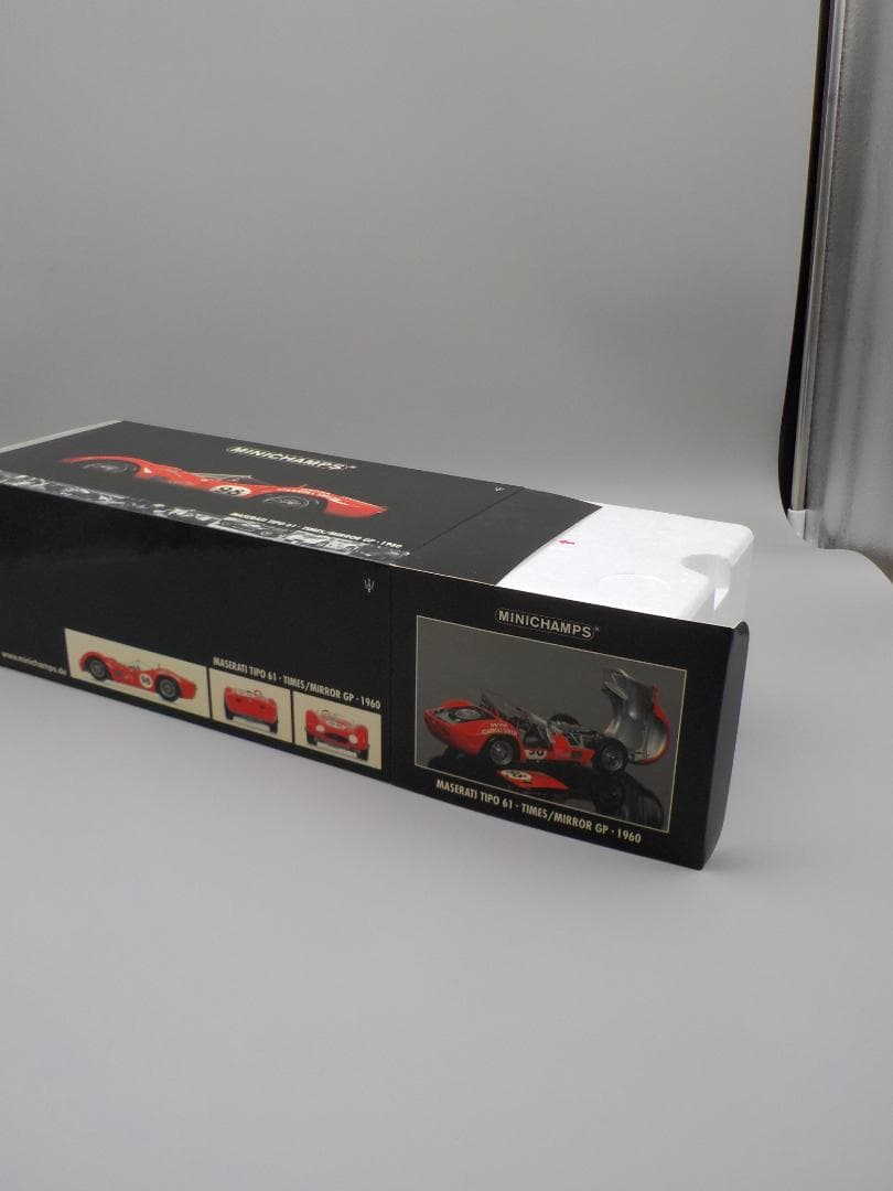 自動車 MINICHAMPS MASERATI tipo birdcage 1/18
