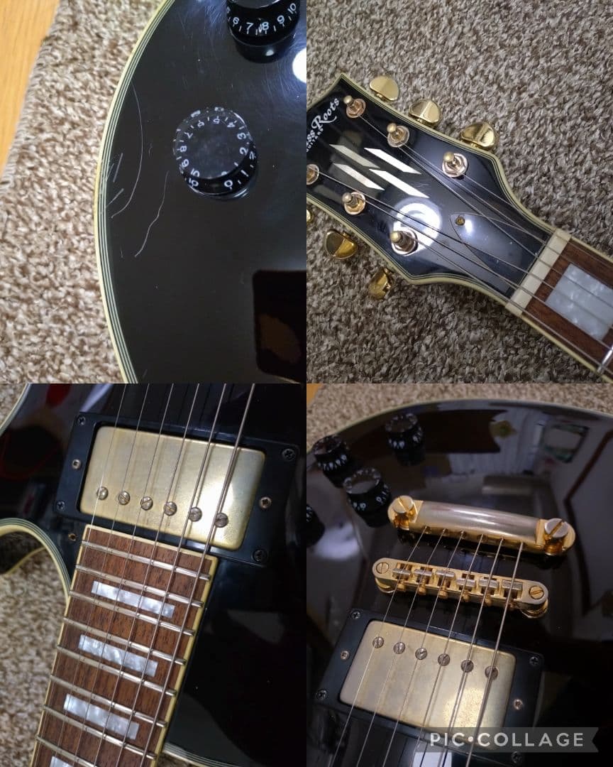 GRASSROOTS G-LP レスポールカスタムタイプ エレキギター