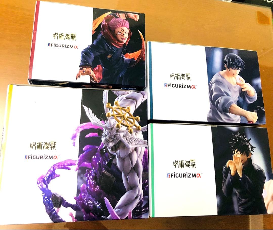 呪術廻戦 SEGA FIGURIZMα 最新プライズフィギュア4体セット
