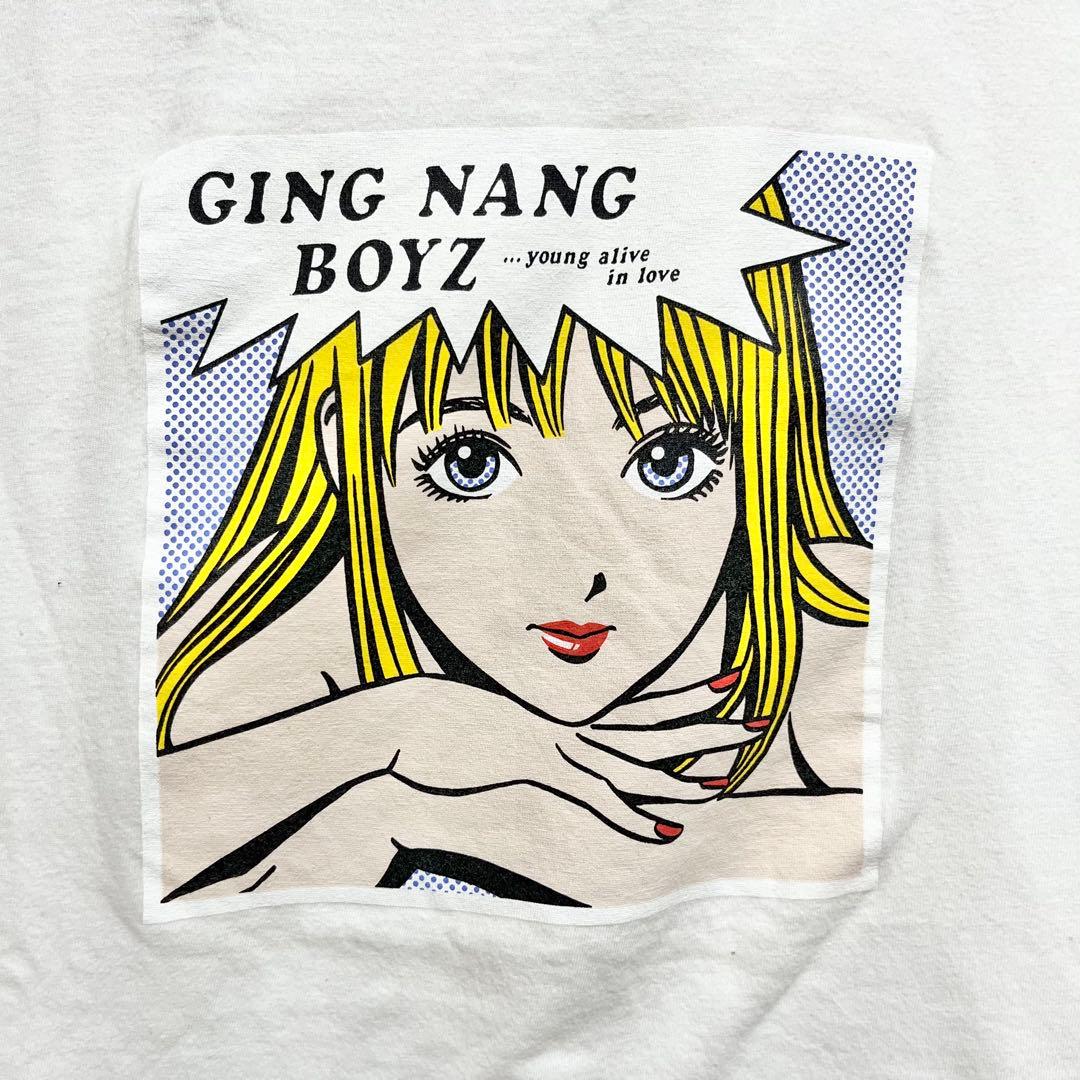 銀杏BOYZ 君と僕の第三次世界大戦的恋愛革命 Tシャツ ホワイト 白 XL