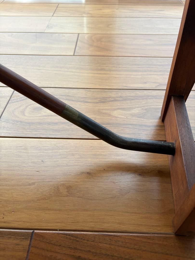 片袖デスク　チーク