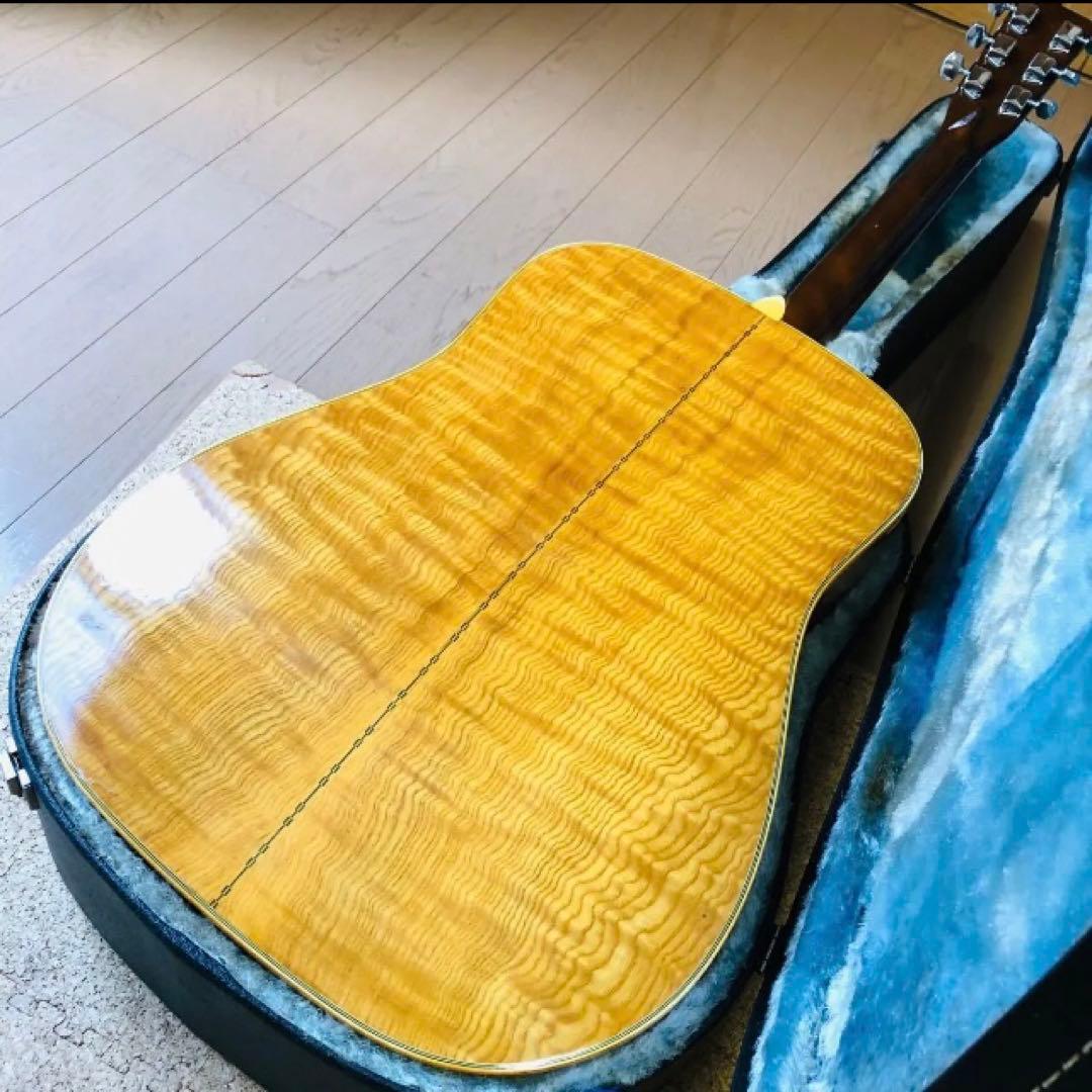 激レア‼ Pearl 70s Jビンテージ 圧巻の虎目杢 エレアコ仕様 激鳴り‼