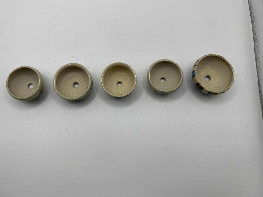 是好鉢展5 春季特売 陶器製 盆栽用土台 5個セット