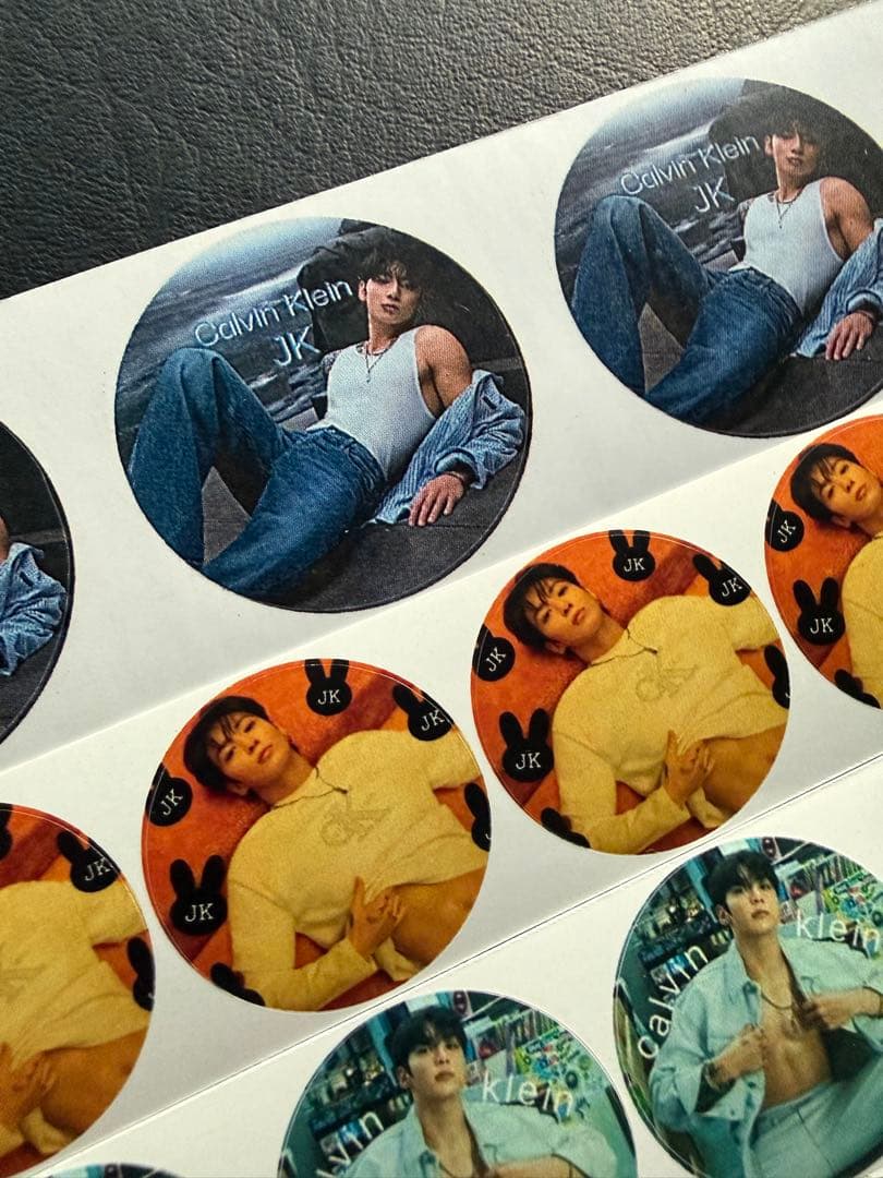 BTS グク　ジョングクJK ステッカー　19枚セット