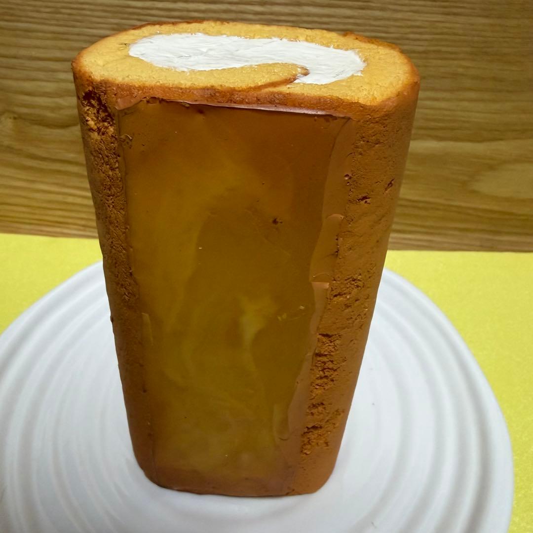 【約15cm】ロールケーキ 食品サンプル リアル 生クリーム ディスプレイ用