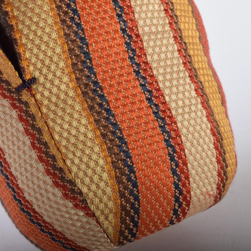 茶道具　平安　笹田有祥作　模六条　肩衝茶入　仕覆付　共箱　V　7288