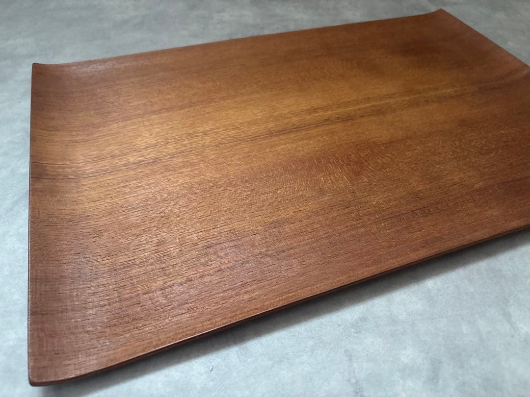 N.C.C 青峰重倫 チークプライウッドトレイ ヴィンテージ