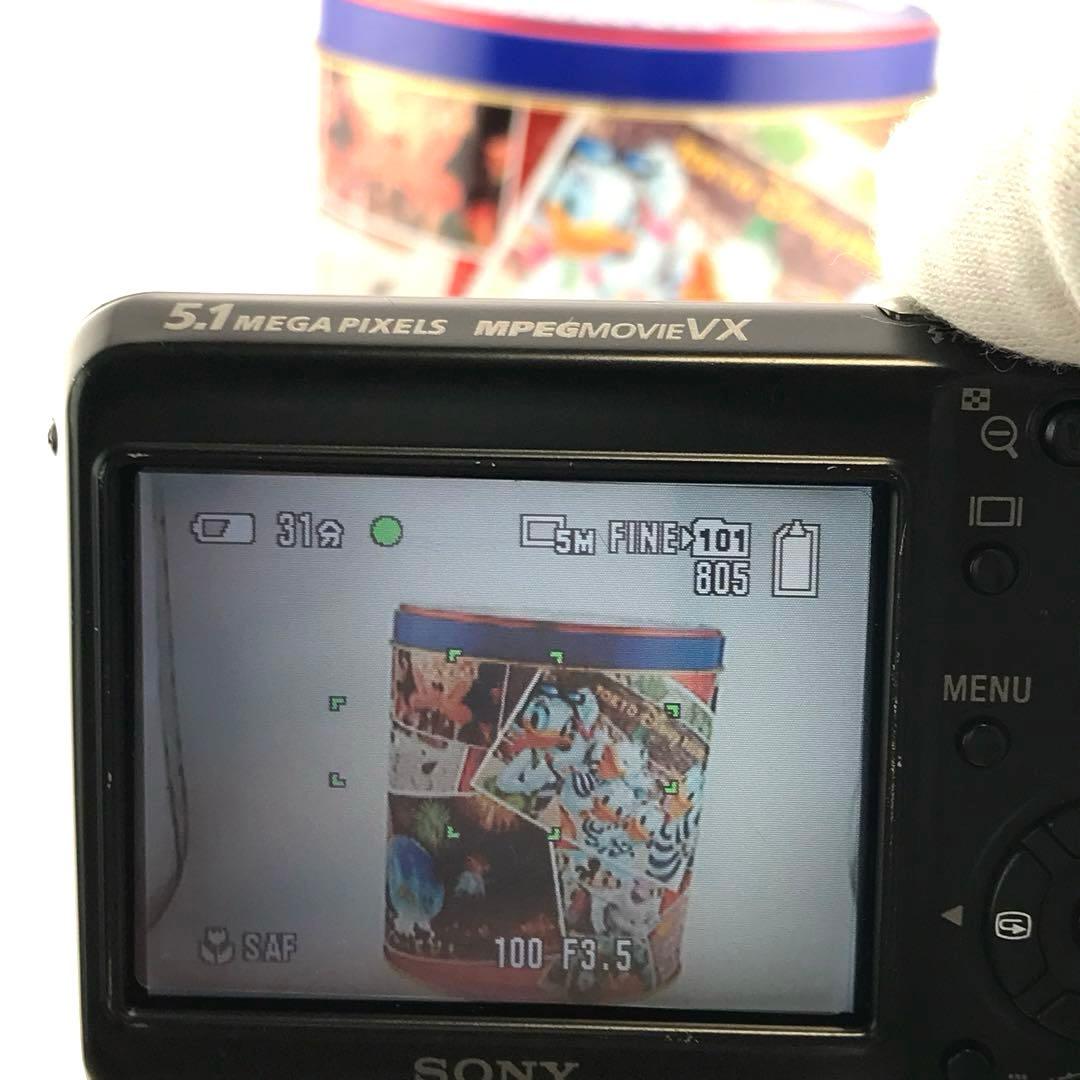 実写美⭕️【動作確認済】 SONY DSC-T3 Cyber-shot