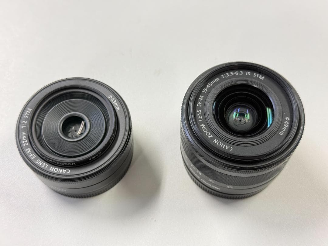 Canon EOS M100 ダブルレンズキット【ケース・バッグ・バッテリー付】