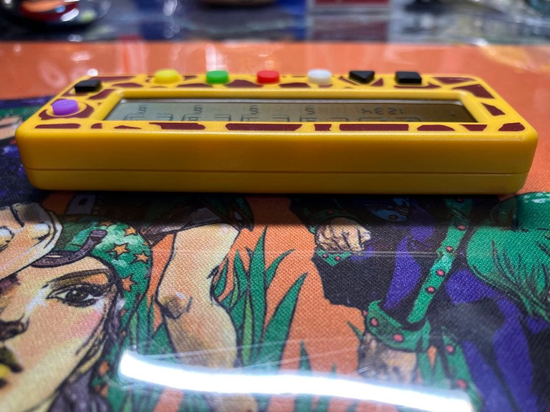 【整備、清掃済み】勝ち勝ちくん 小役カウンター カバー付き キリン柄 子役 A9