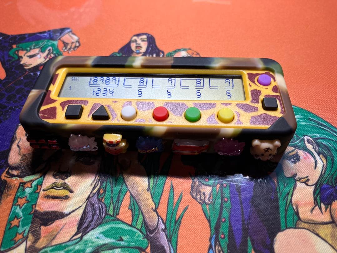 【整備、清掃済み】勝ち勝ちくん 小役カウンター カバー付き キリン柄 子役 A9