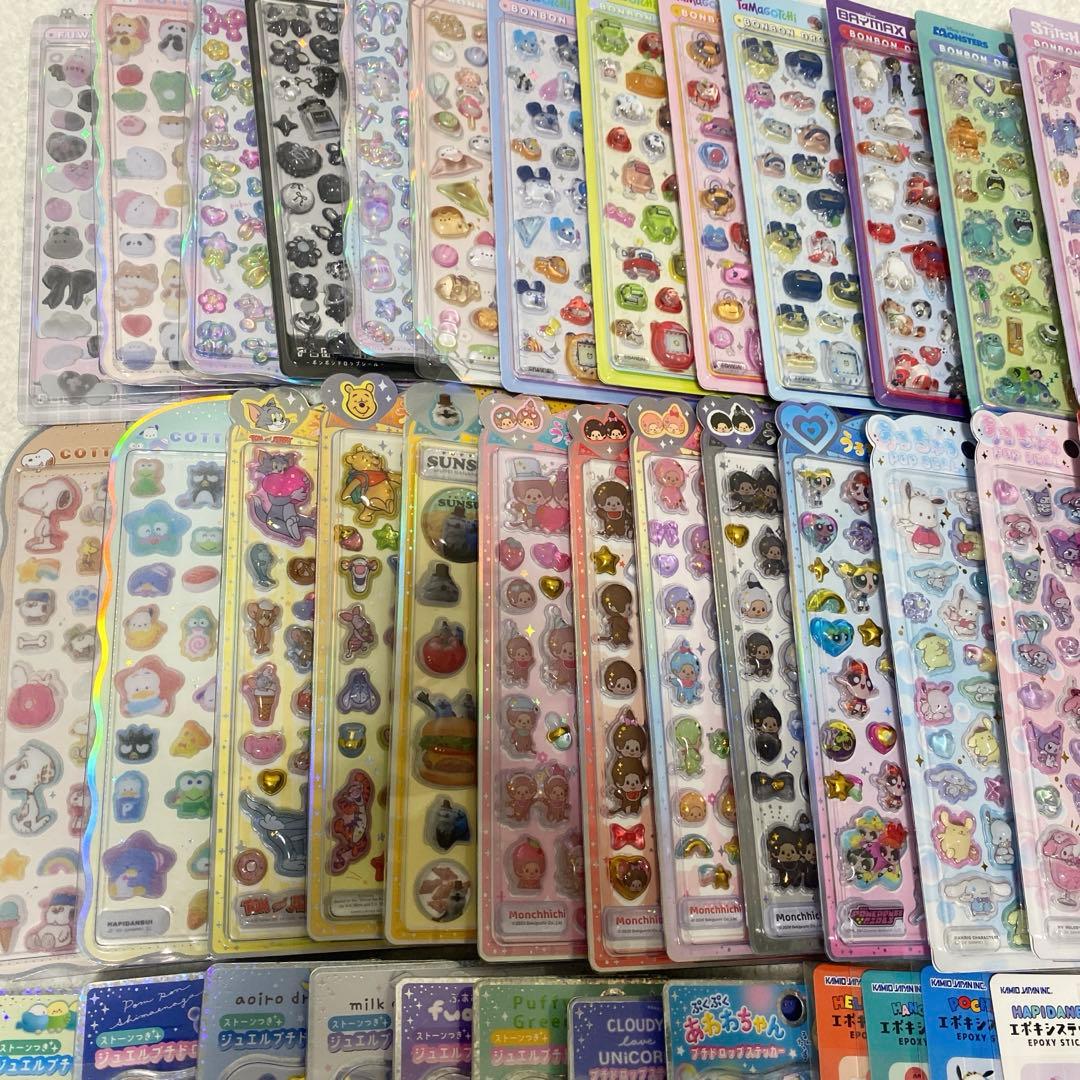 【正規品】ボンボンドロップシール✩ ディズニー サンリオ 他 まとめ売り