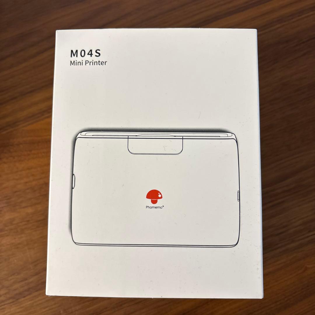 Pmo M04S ミニプリンター ホワイト