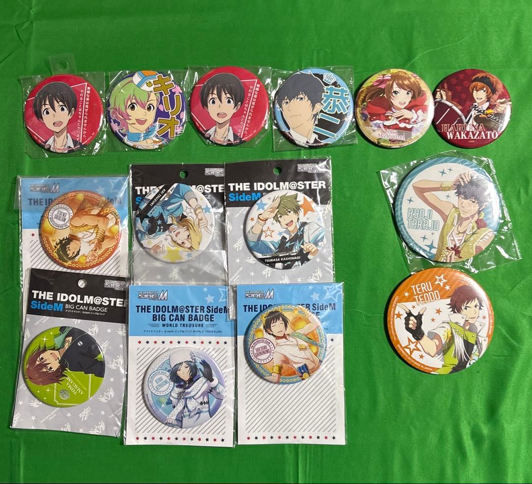 アイドルマスターSideM Mマス 缶バッジ 約1140点 大量まとめ売り