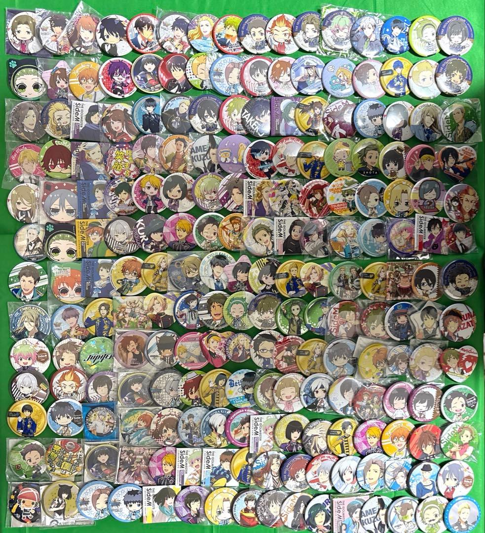 アイドルマスターSideM Mマス 缶バッジ 約1140点 大量まとめ売り