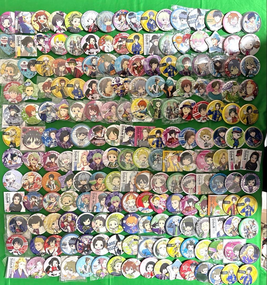 アイドルマスターSideM Mマス 缶バッジ 約1140点 大量まとめ売り