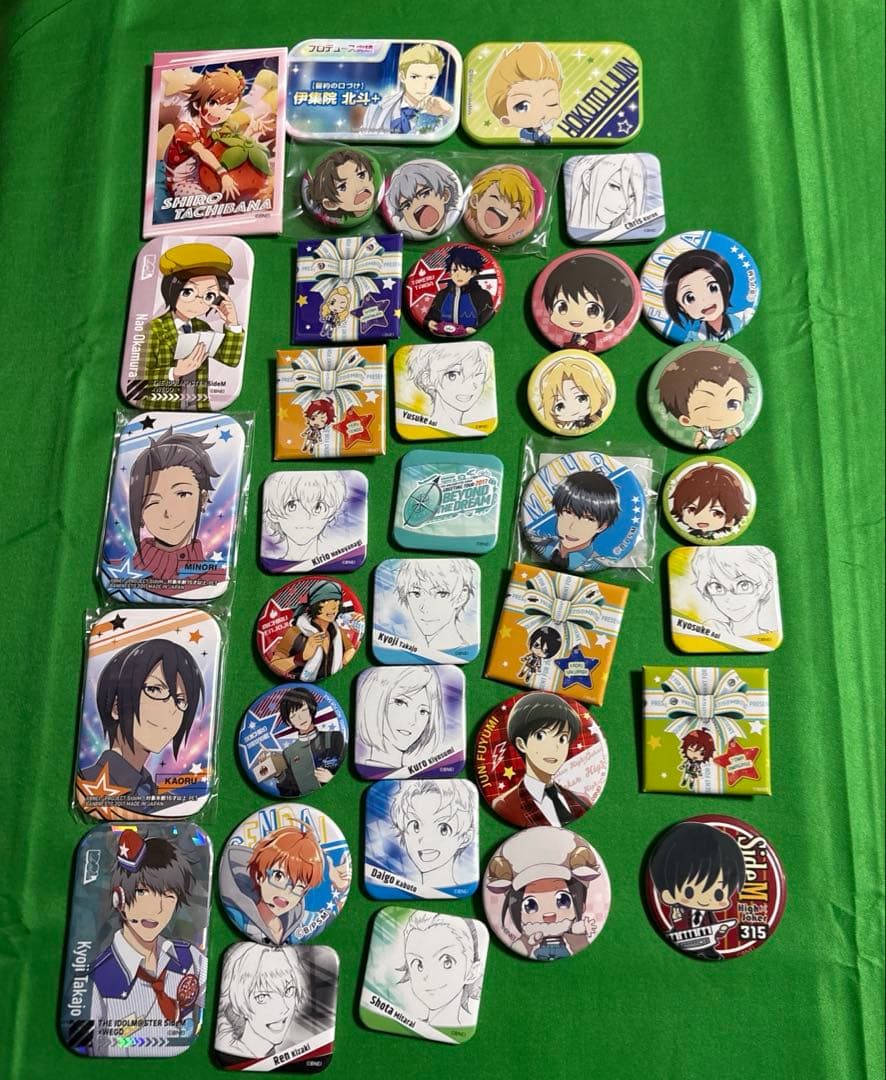 アイドルマスターSideM Mマス 缶バッジ 約1140点 大量まとめ売り