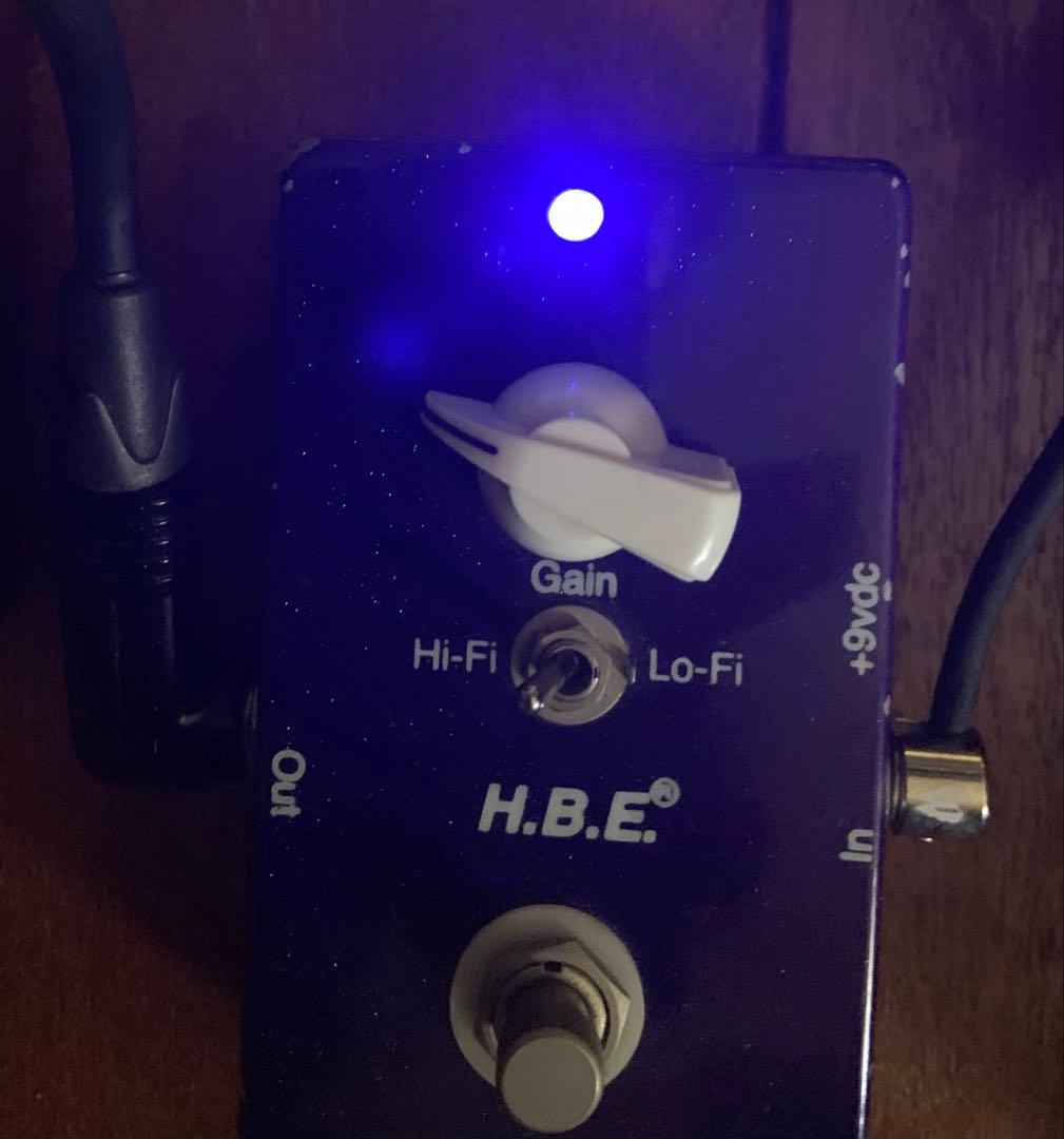 H.B.E. Germania ギターエフェクター　ブースター