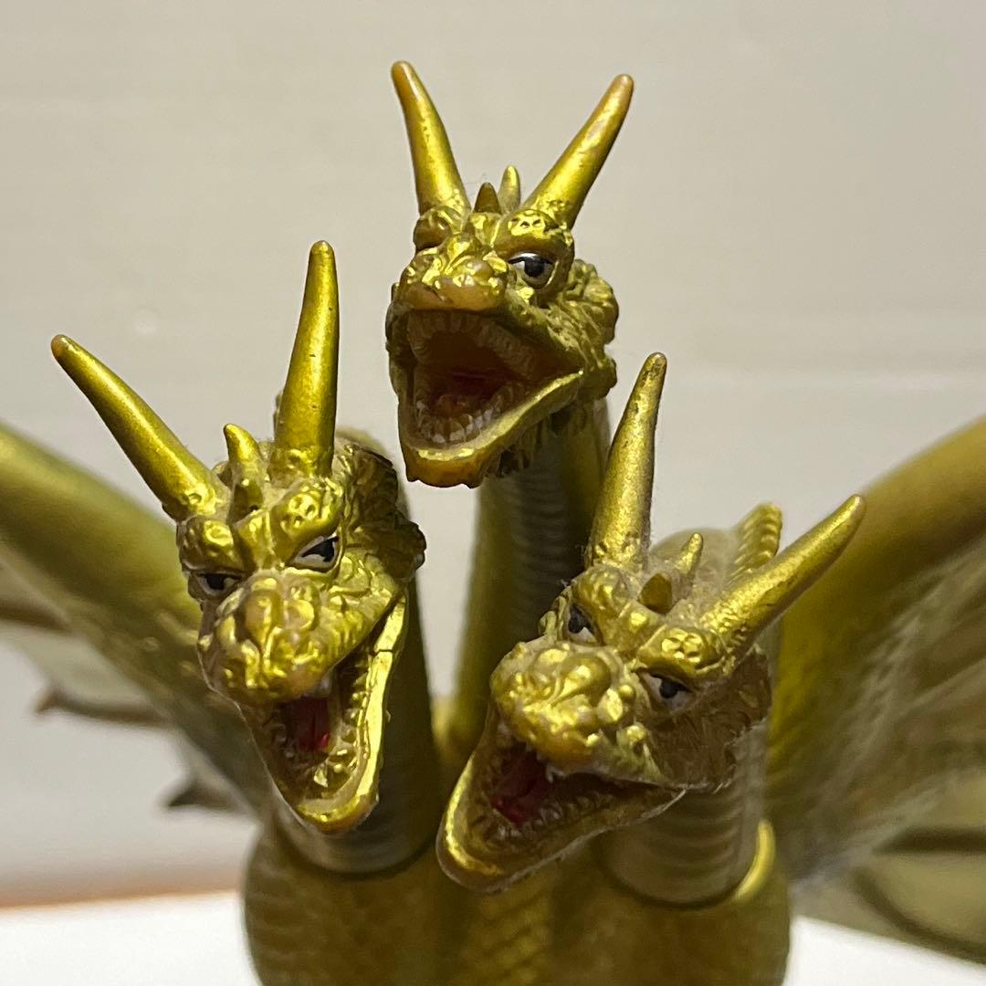 ☆ゴジラ キングギドラ メカキングギドラ ソフビ 3体セット レトロ☆