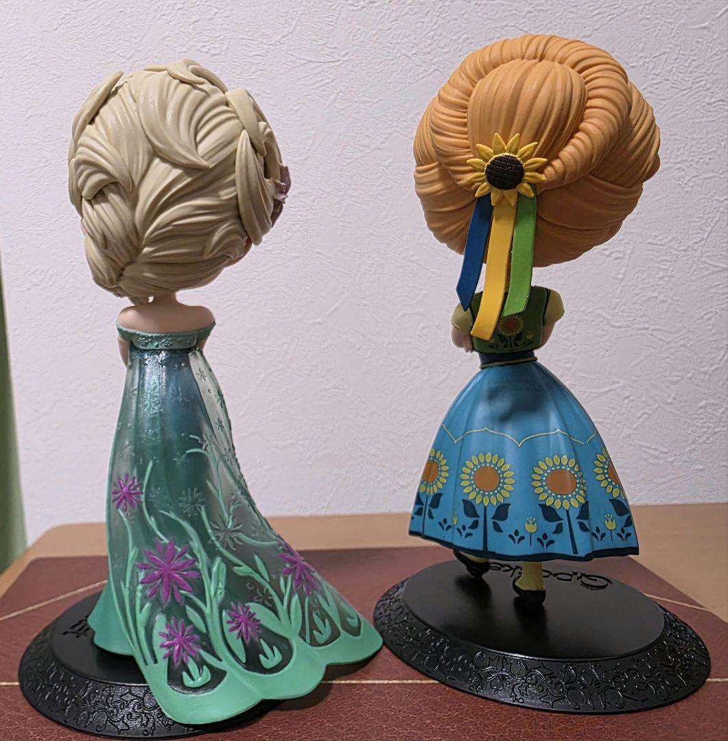 Qposket Disney アナと雪の女王6体セット 箱つき