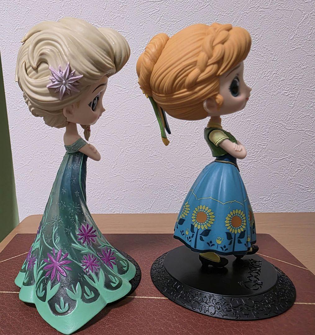 Qposket Disney アナと雪の女王6体セット 箱つき
