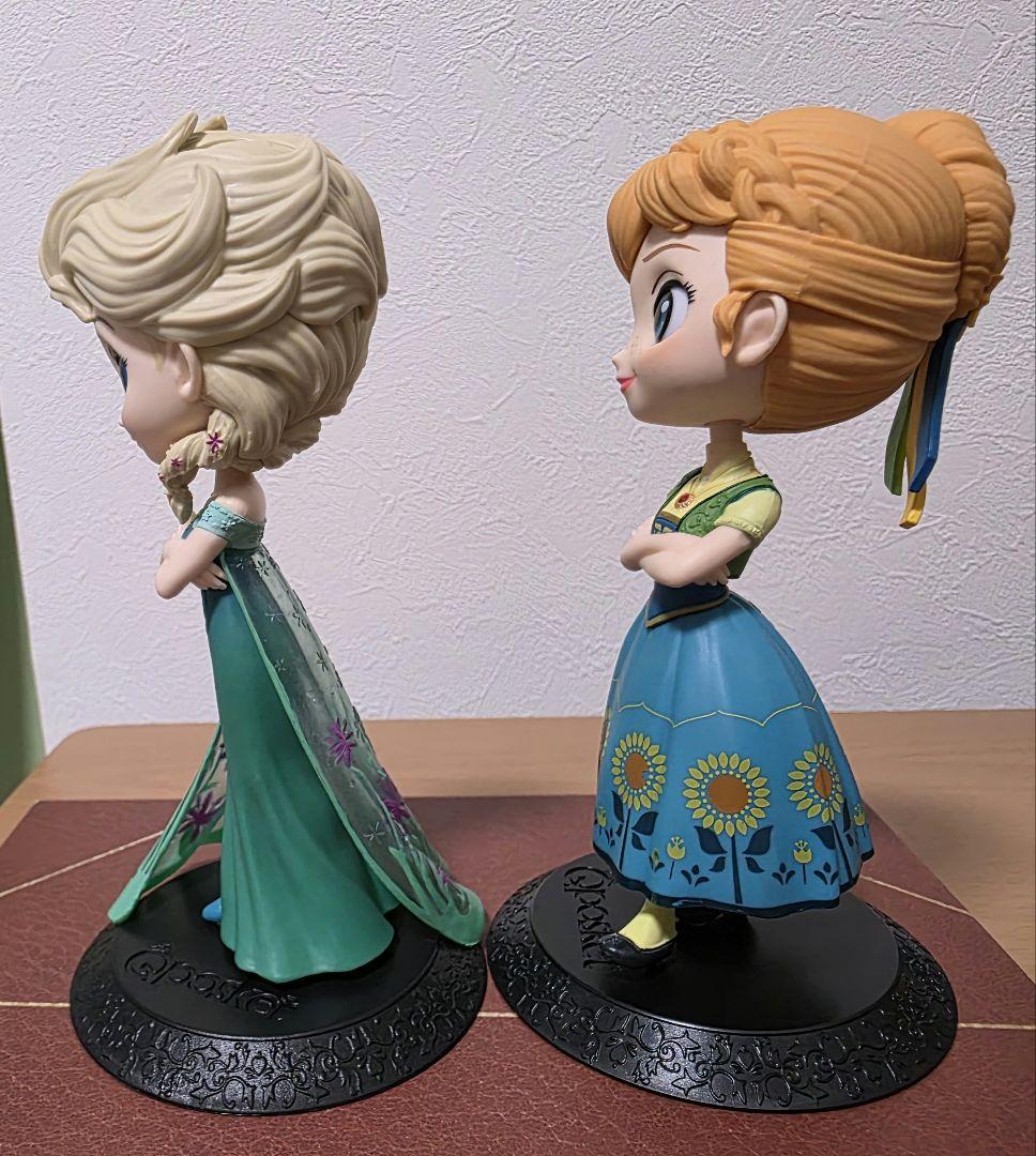 Qposket Disney アナと雪の女王6体セット 箱つき