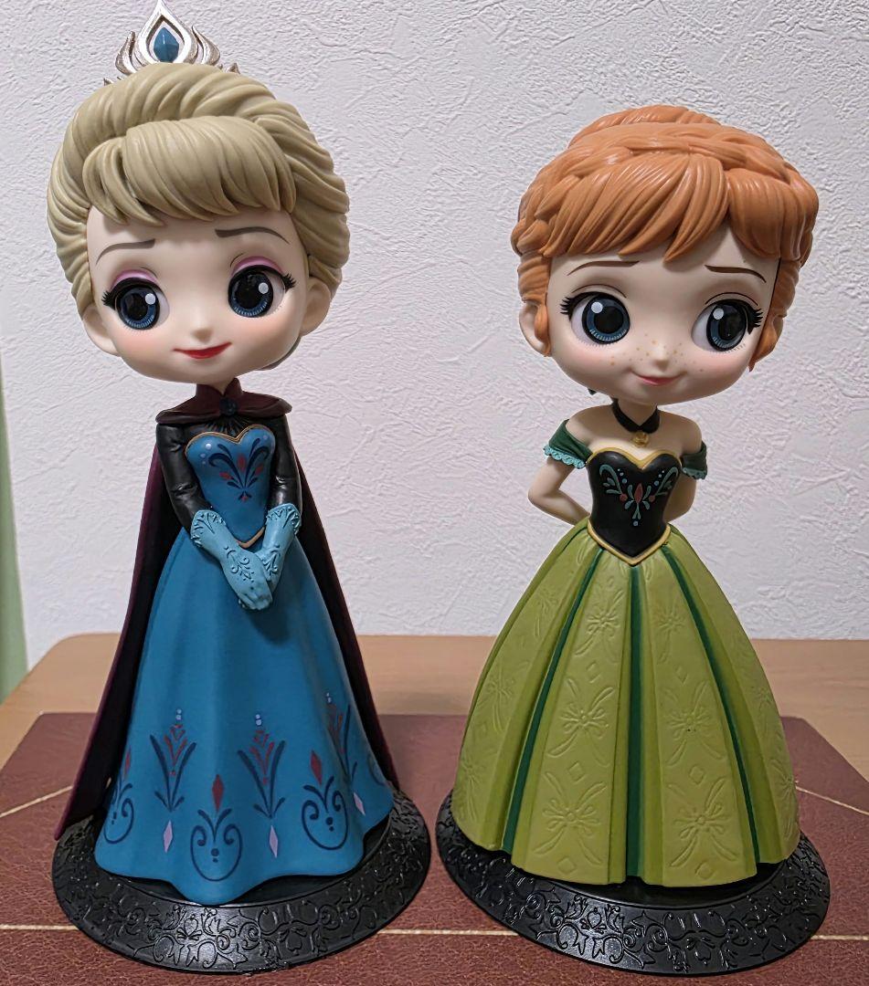 Qposket Disney アナと雪の女王6体セット 箱つき