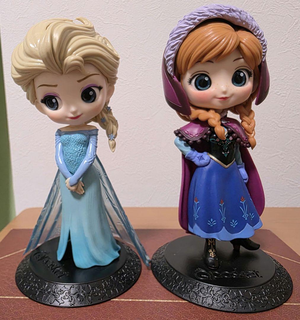 Qposket Disney アナと雪の女王6体セット 箱つき