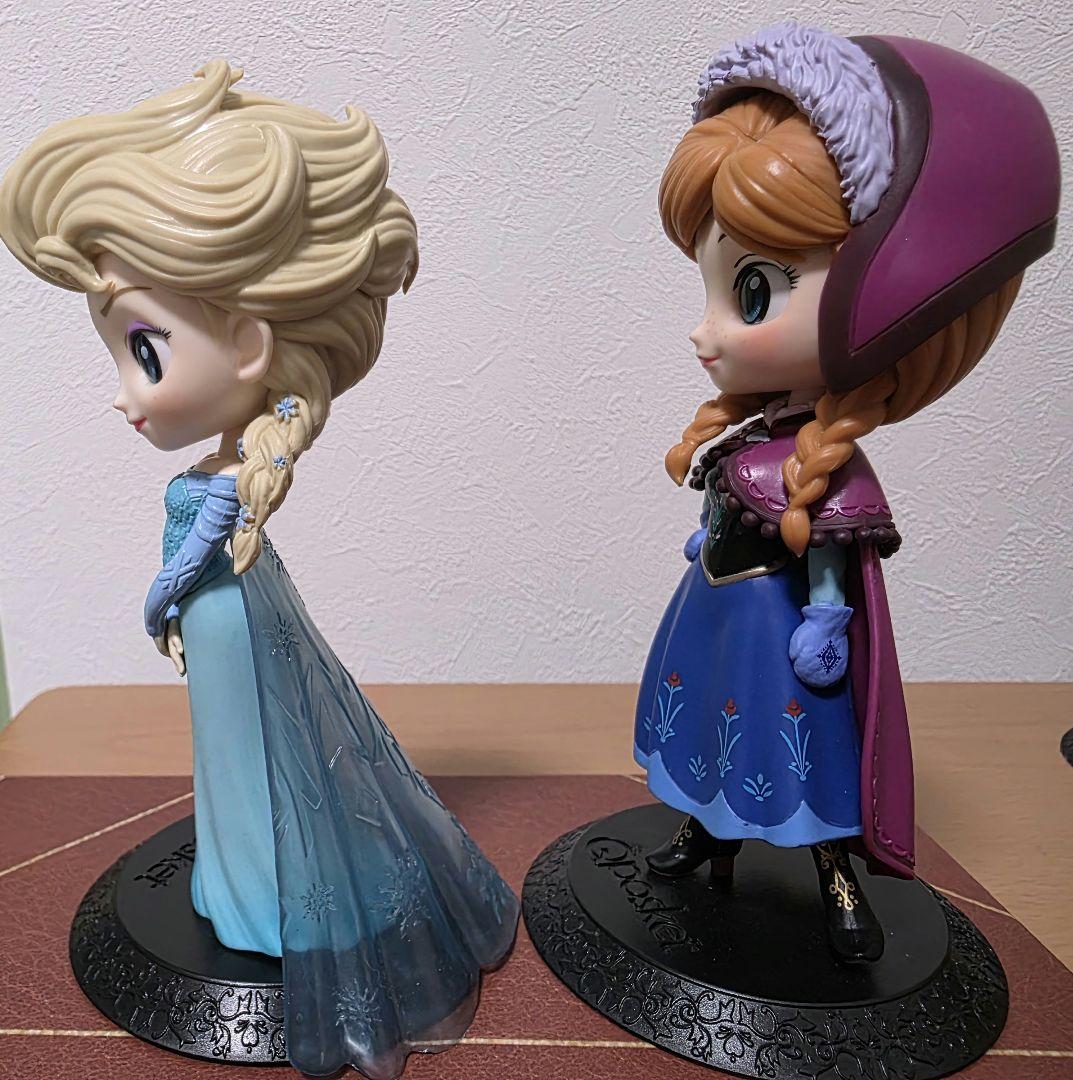 Qposket Disney アナと雪の女王6体セット 箱つき