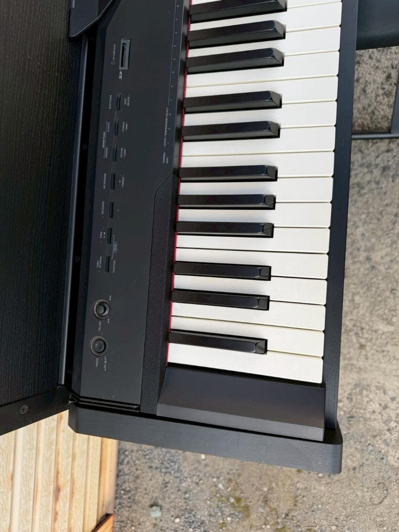 CASIO PX-830 ブラック 電子ピアノ 椅子付き