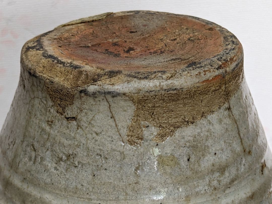 ♦中国陶磁 明時代末 胴継ぎ 壺 清時代花台 古玩 古美術品 朝鮮李朝 骨董品